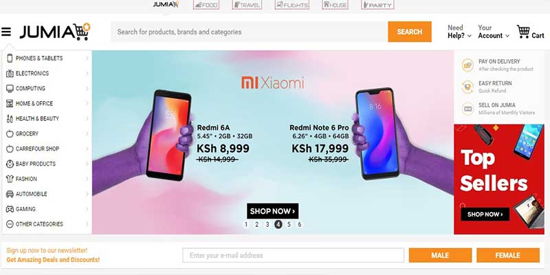 How to buy on Jumia Kenya