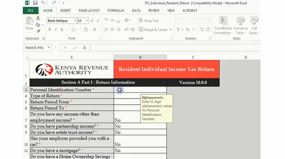 how to download p9 form from ghris