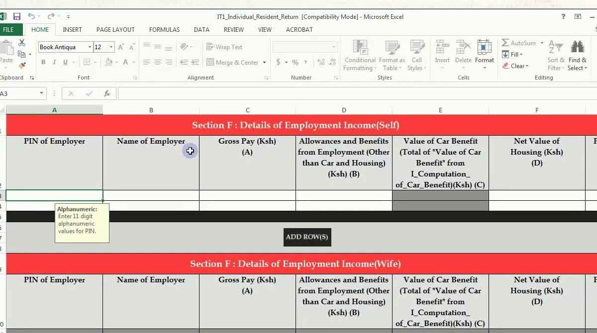 how to file taxes using kra p9 form